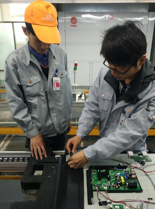 安徽：滁州市人社局幫扶康佳電子“集訓(xùn)”在崗農(nóng)民工