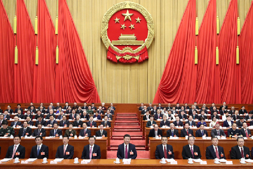 十三屆全國(guó)人大一次會(huì)議在京開(kāi)幕 十三屆全國(guó)人大一次會(huì)議在京開(kāi)幕