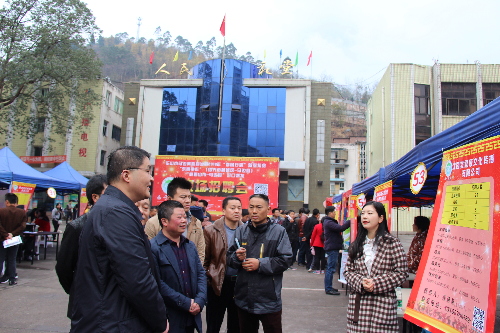 四川樂(lè)山：馬邊舉辦2018年“春風(fēng)行動(dòng)”就業(yè)扶貧現(xiàn)場(chǎng)招聘會(huì)