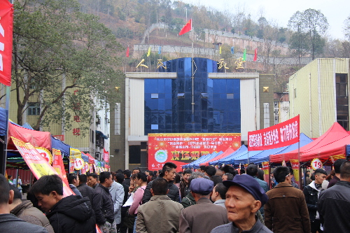 四川樂(lè)山：馬邊舉辦2018年“春風(fēng)行動(dòng)”就業(yè)扶貧現(xiàn)場(chǎng)招聘會(huì)