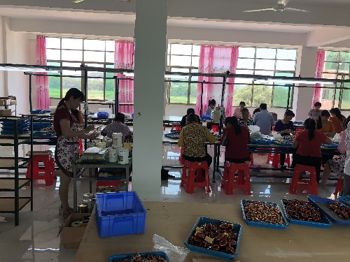 江西于都：就近就業(yè)，扶貧車間展風采