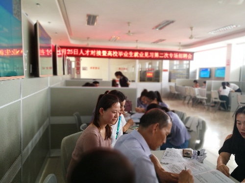 安徽省桐城市舉辦第二次就業(yè)見習(xí)專場招聘會